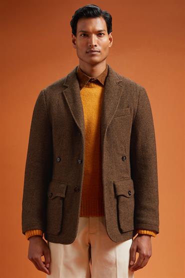 HUNTER JACKET LT BROWN