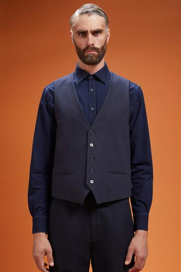 VEST DK BLUE