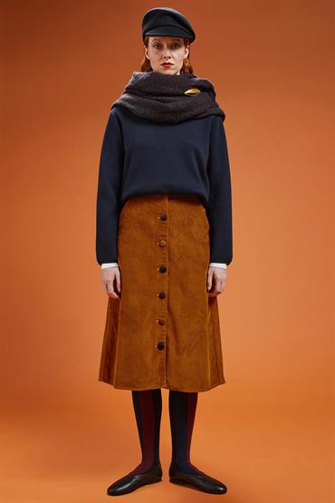 LONGUETTE SKIRT CAMEL
