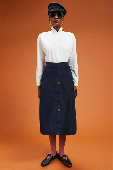 LONGUETTE SKIRT DK BLUE