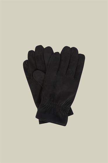SUEDE GLOVES BLACK