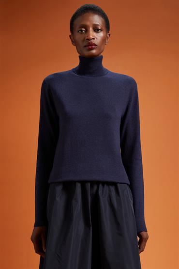 TURTLENECK DK BLUE