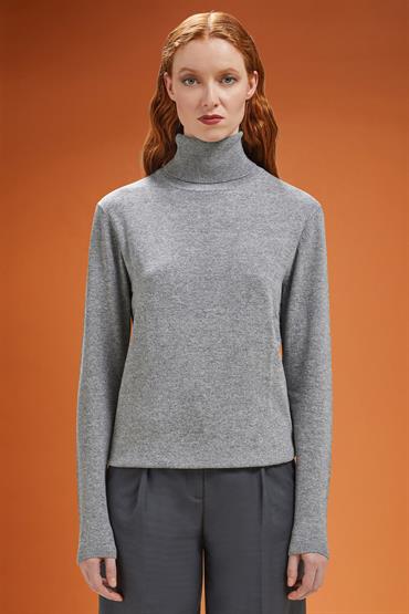 TURTLENECK LT GREY