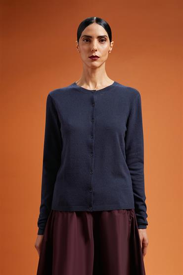 CARDIGAN DK BLUE