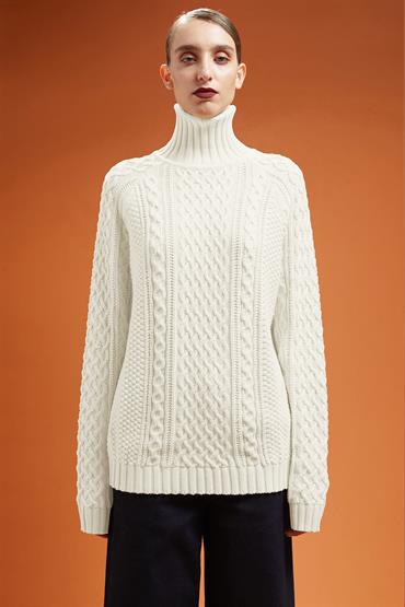 TURTLENECK OFF WHITE