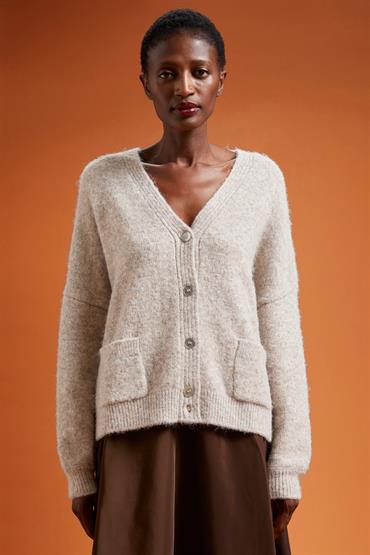 CARDIGAN TAUPE