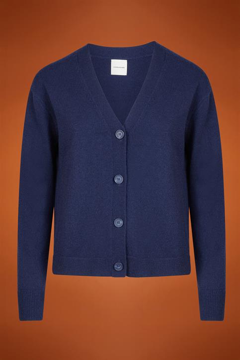 V NECK CARDIGAN