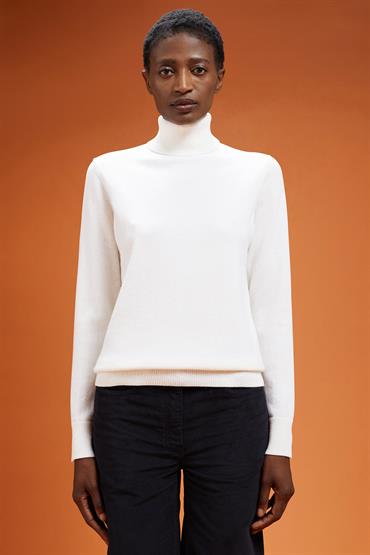 TURTLENECK OFF WHITE
