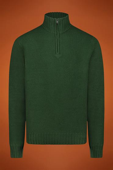 HALF ZIP NECK<br/>VARIANTE : ACQUAMARINE