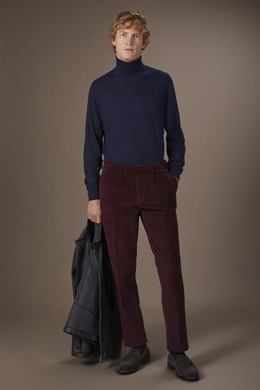 TROUSERS  WITH PINCES BORDEAUX