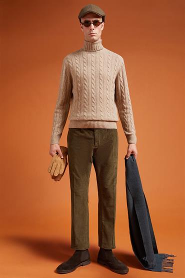 TROUSERS  WITH PINCES MILITARY