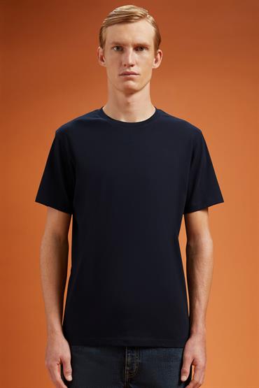 SHORT SLEEVES T-SHIRT DK BLUE