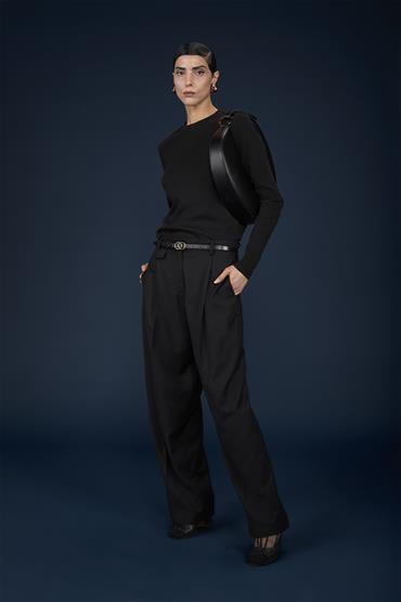 T-SHIRT ROUND NECK BLACK