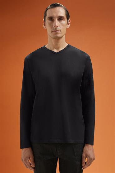 LONG SLEEVES T-SHIRT BLACK