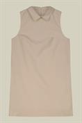 SHEAT DRESS W/ SHIRT COLLAR