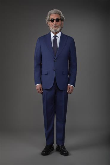 SINGLE BRESTED SUIT ROYAL
