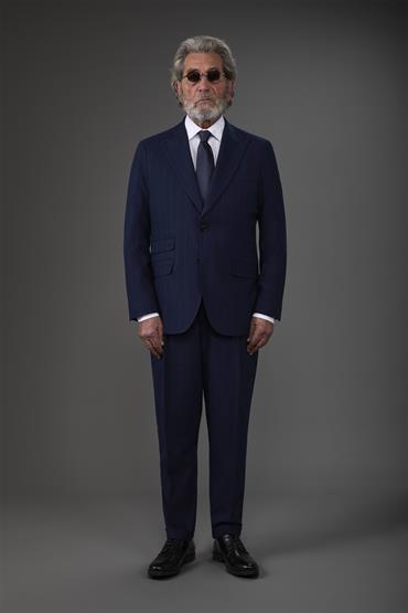 SINGLE BRESTED SUIT DK BLUE