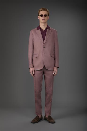 SINGLE BREASTED SUIT ANTIQUE ROSE