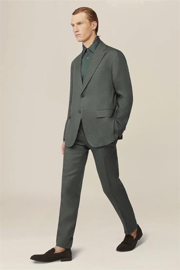 SINGLE BREASTED SUIT FOREST GREEN