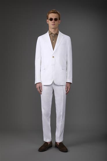 SINGLE BREASTED SUIT WHITE