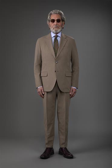 SINGLE BREASTED SUIT BEIGE