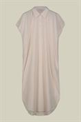 KNITTED POLO MIDI DRESS
