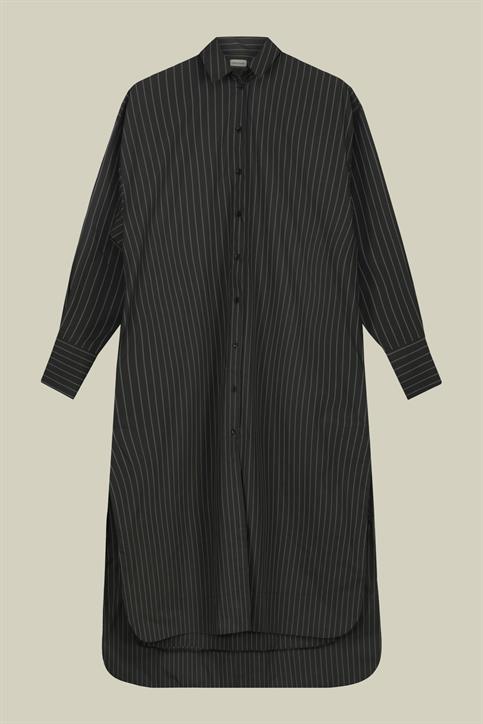 CHEMISIER MIDI DRESS L/S