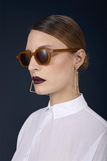 GLASSES LT BROWN