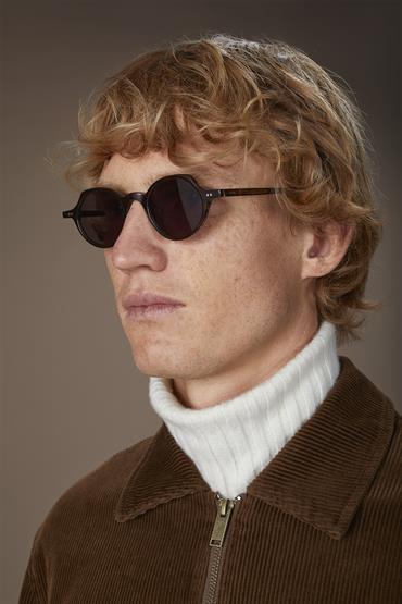 GLASSES DK BROWN