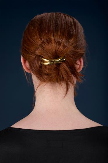 HAIR ELASTIC GOLD