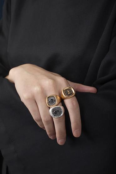 RINGS TG18MM GOLD