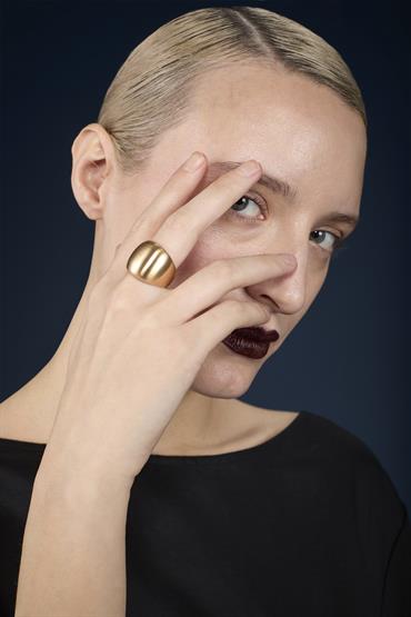 RINGS TG18MM GOLD