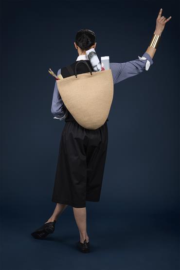 BAG 42*1*64CM BEIGE