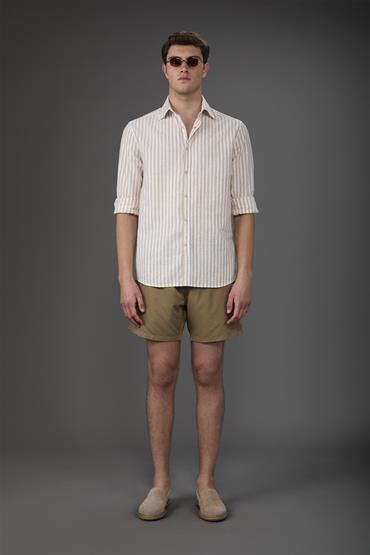 SWIM TRUNK BEIGE