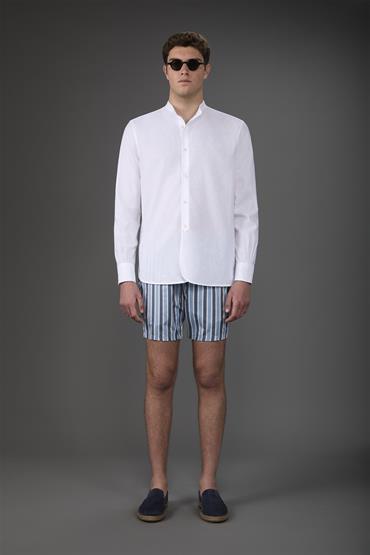 SWIM TRUNK DK BLUE/AVION