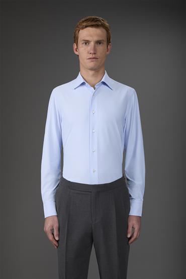 CLASSIC COLLAR REGULAR FIT SKY