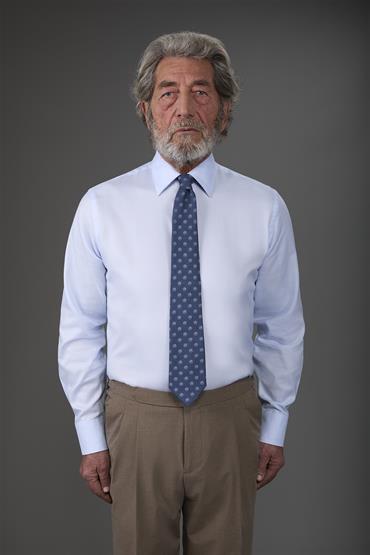 CLASSIC COLLAR REGULAR FIT SKY