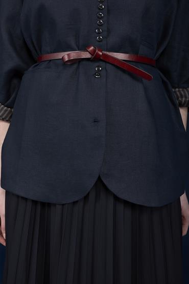 BELT 13MM BORDEAUX