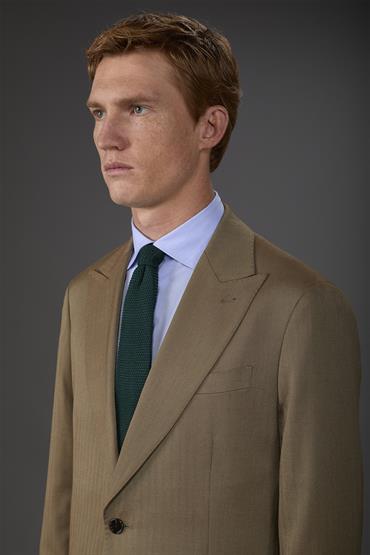 KNITTED TIE 148X6,5X4,5CM GREEN