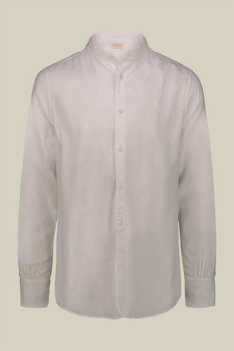 MAO COLLAR HALF BUTTONING SHIRT