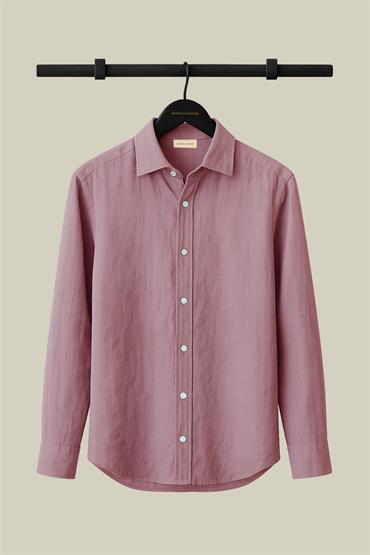 FRENCH COLLAR SHIRT LT PINK