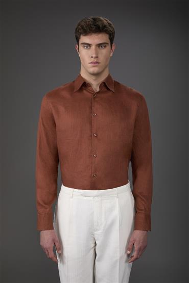 CLASSIC COLLAR SHIRT BRICK