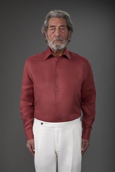 CLASSIC COLLAR SHIRT CORAL