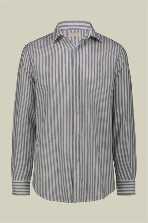 FRENCH COLLAR BACK CARRE SHIRT