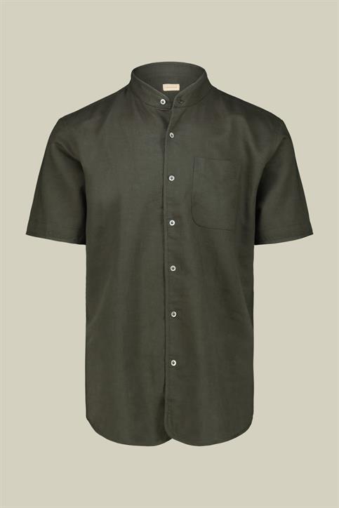 MAO COLLAR SHORT SLEEVES