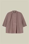 MAO COLLAR BAGGY FIT BLOUSE