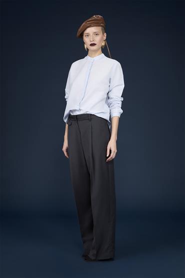 MAO COLLAR REGULAR FIT SHIRT