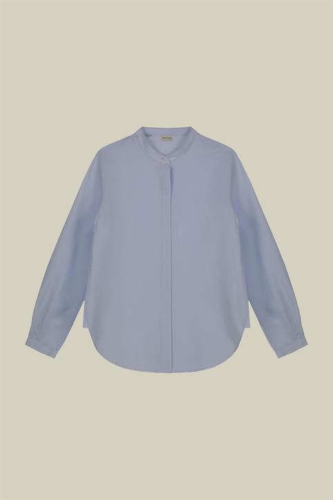 MAO COLLAR REGULAR FIT SHIRT