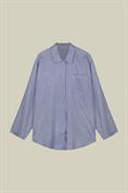 FRENCH COLLAR BAGGY FIT SHIRT