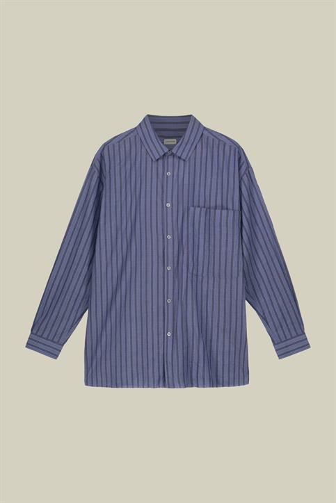 FRENCH COLLAR BAGGY FIT SHIRT